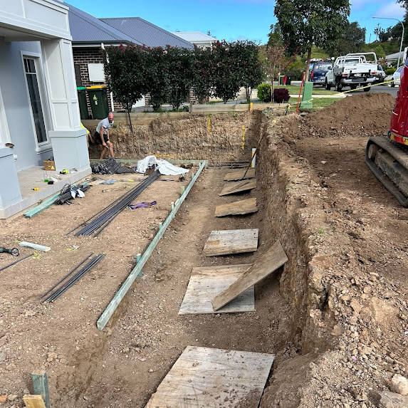 Cut level checked and boxed ready for the slab crew